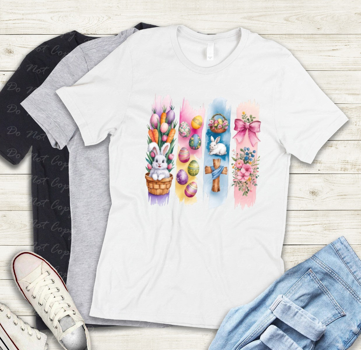 04-88 Easter Brush Stroke tee