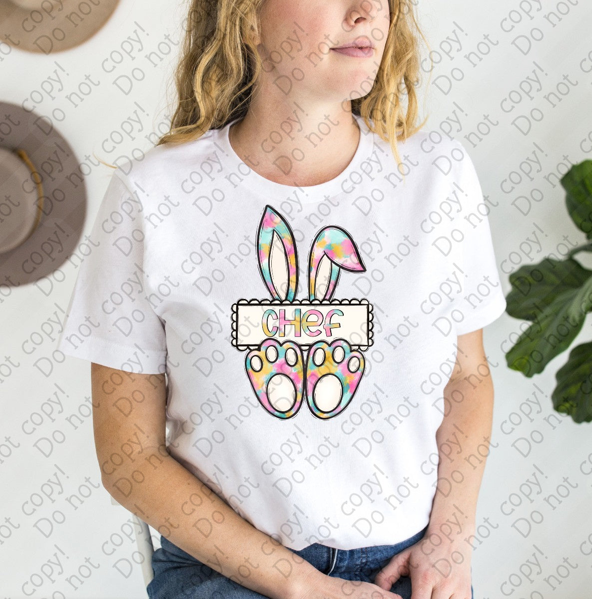 04-90 Pastel Rabbit (Choose Profession) tee
