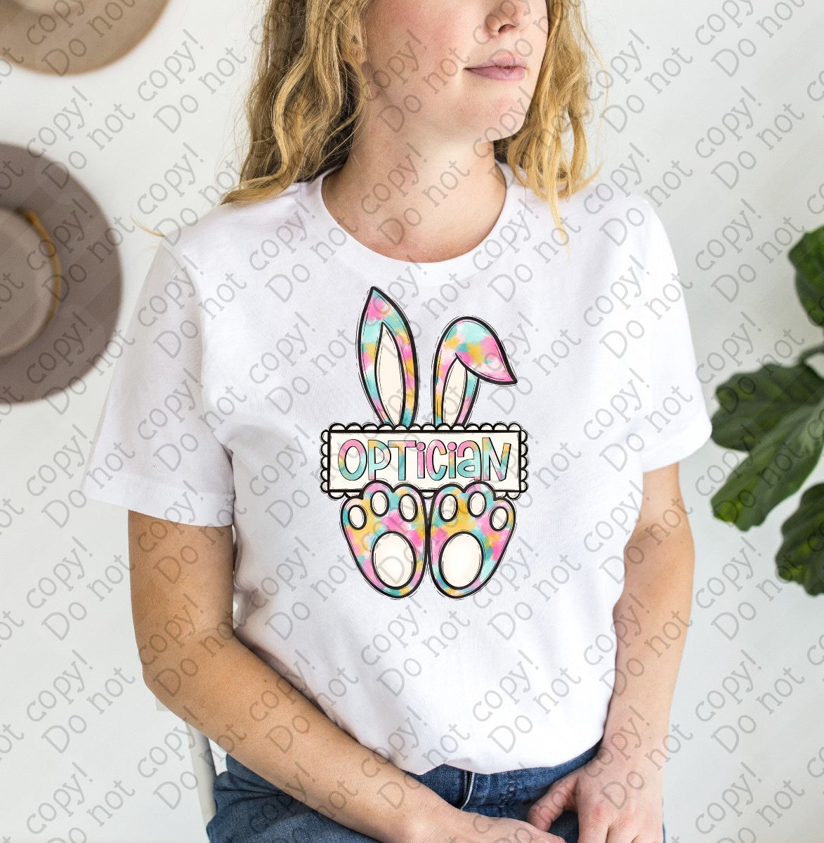 04-90 Pastel Rabbit (Choose Profession) tee