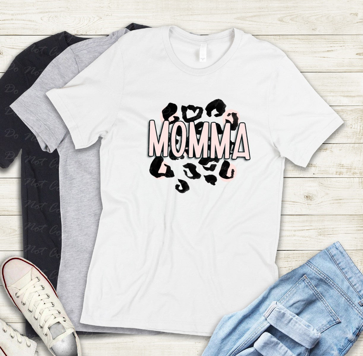 05-02 Momma Cheetah Print Tee
