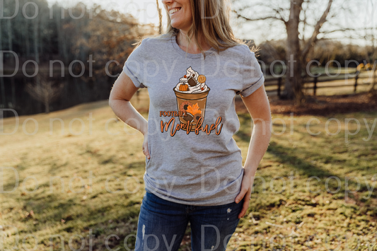 05-04 Football Mom Fuel Coffee Completed Tee