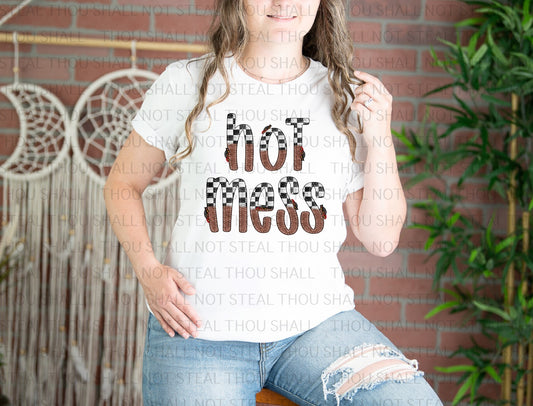 05-125 Hot Mess tee