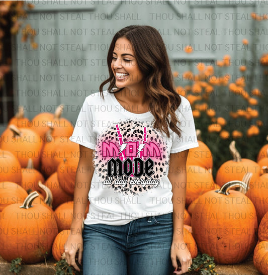 05-146 Mom mode All Day Every Day tee