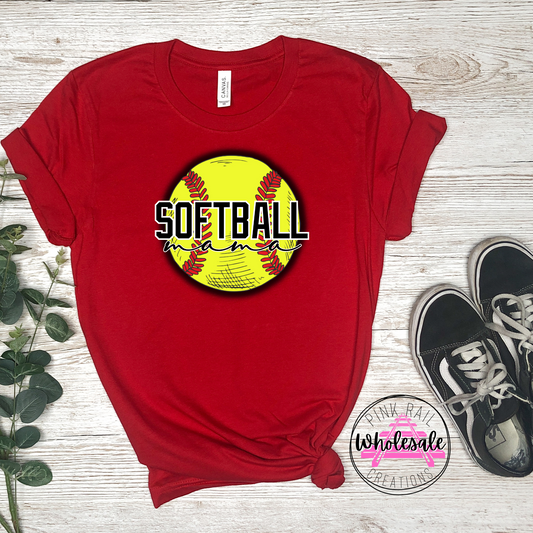 05-19 Softball Mama Completed Tee