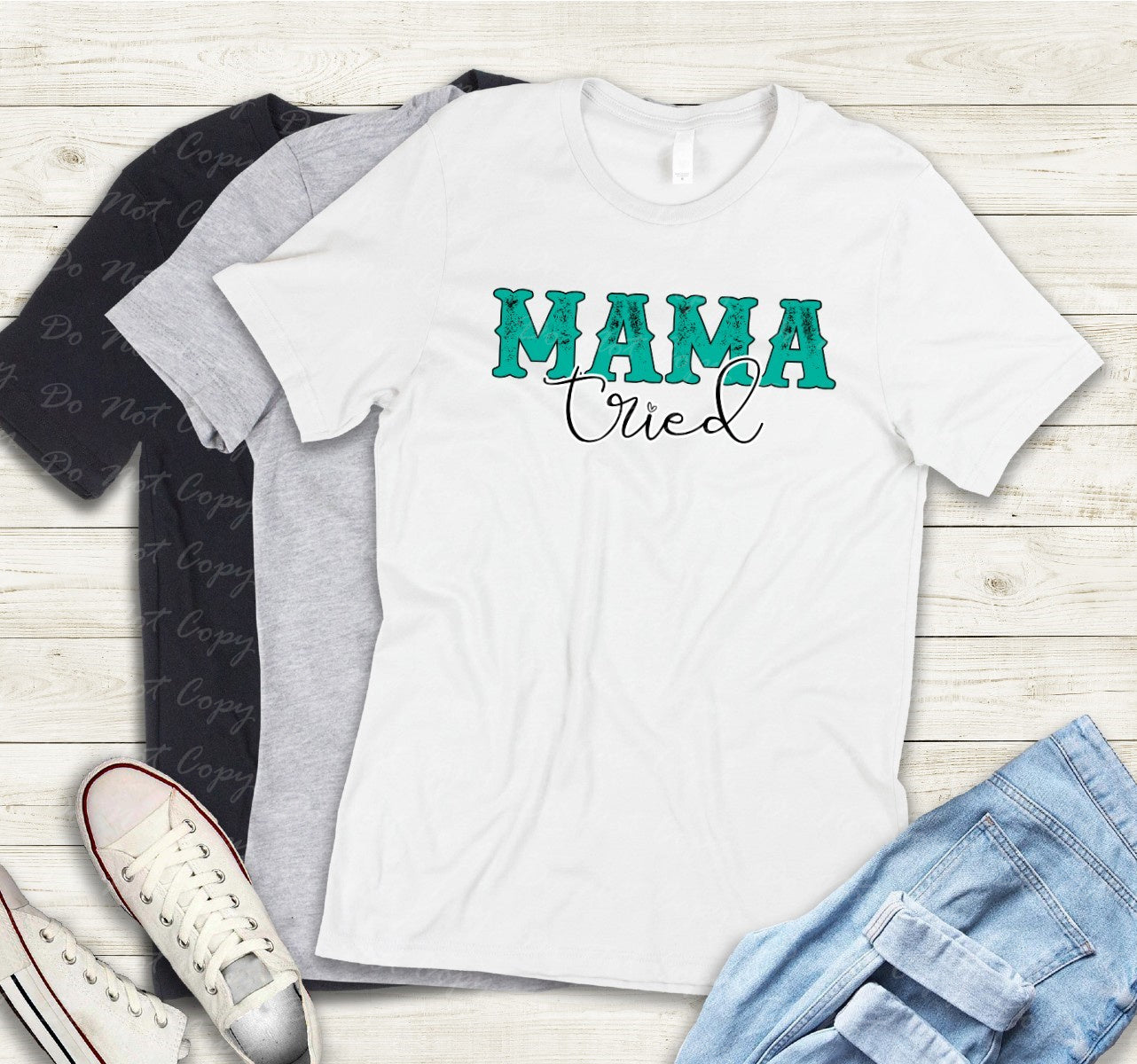 05-50 Mama Tried Western Tee