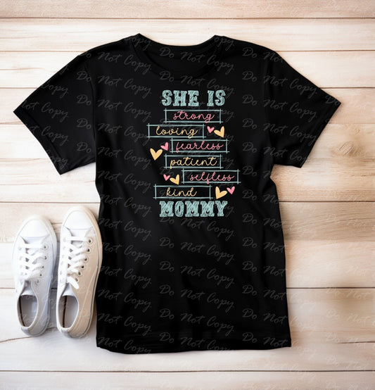 05-85 She Is Mommy tee