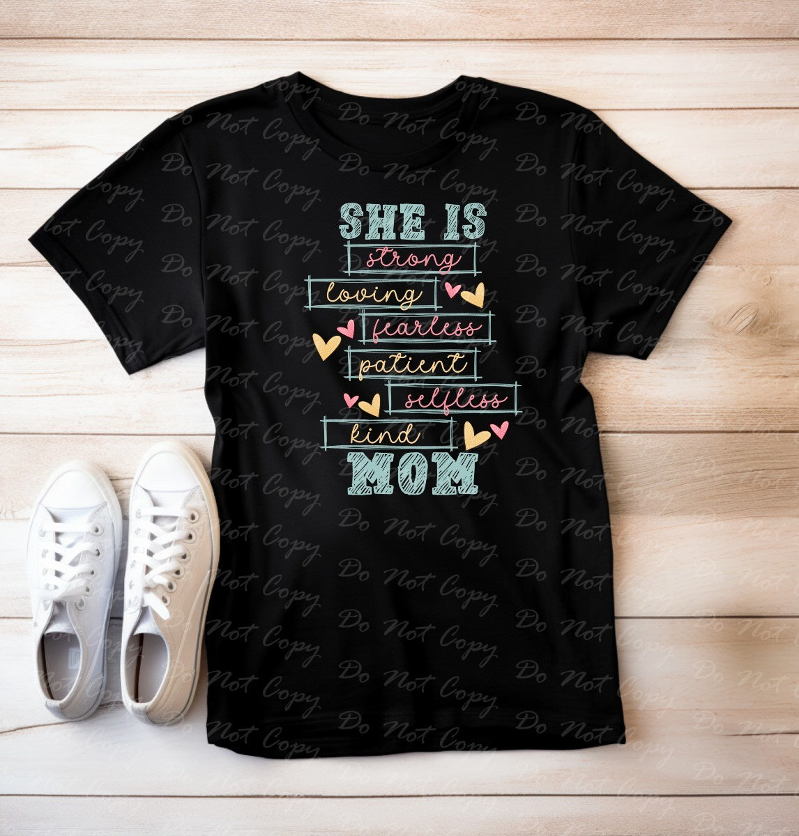 05-86 She Is Mom tee
