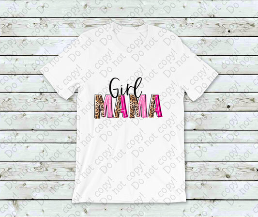 05-98 Girl Mama Cheetah tee