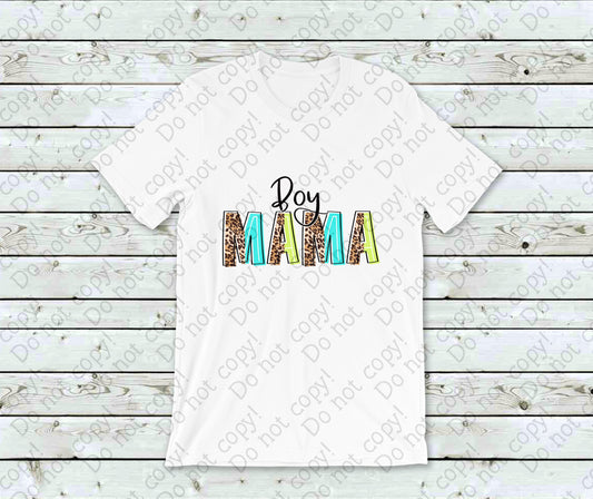 05-99 Boy Mama Cheetah tee