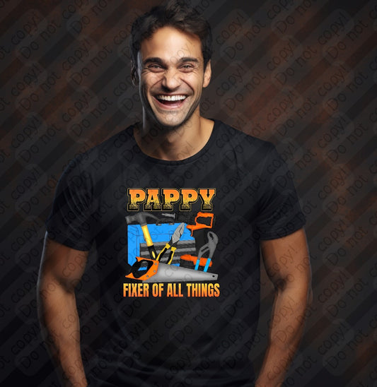 06-101 Pappy Fixer of all things tee