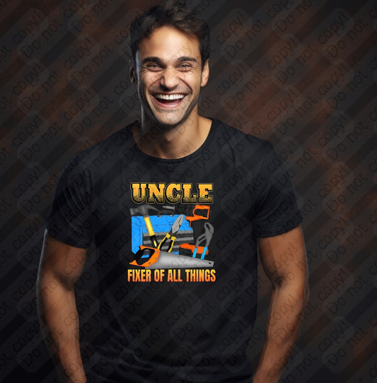 06-104 Uncle Fixer of all things tee