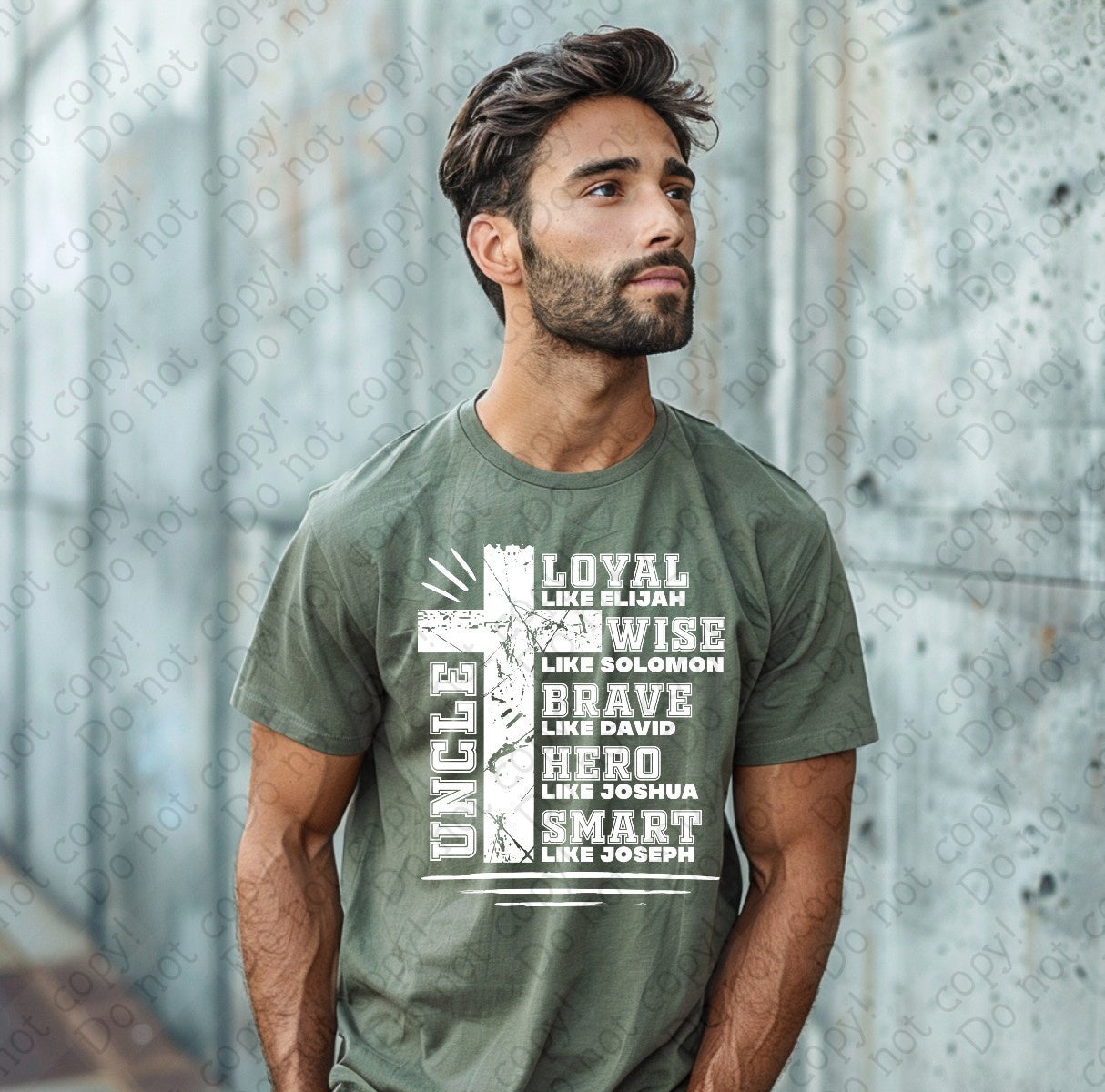 06-115 Uncle Loyal Wise Brave tee