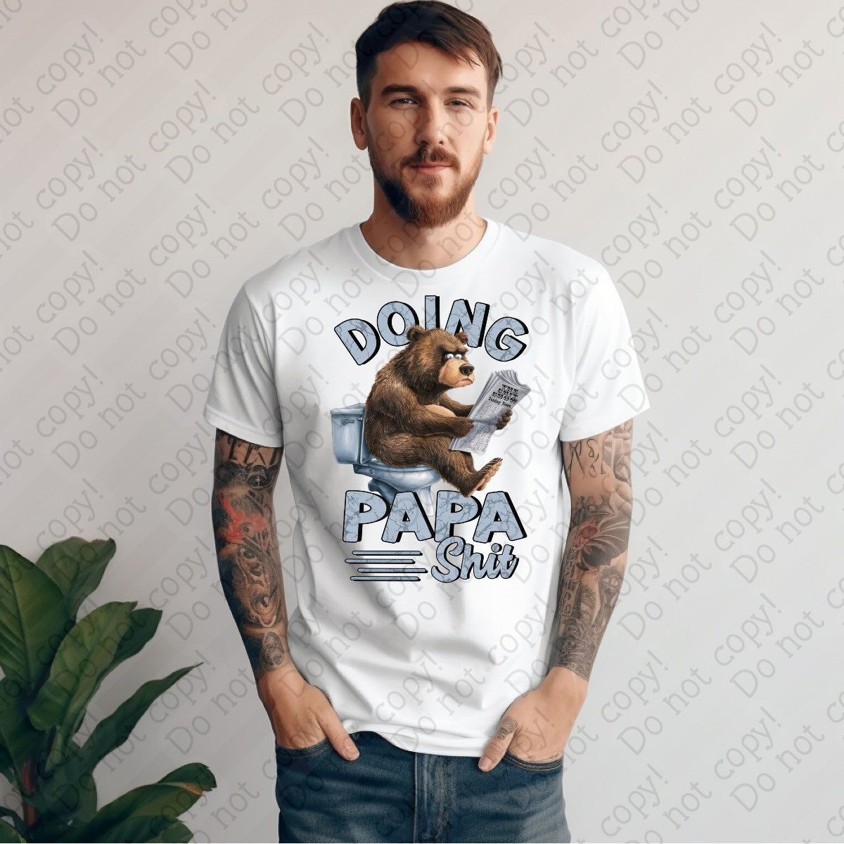 06-122 Doing Papa Shit tee