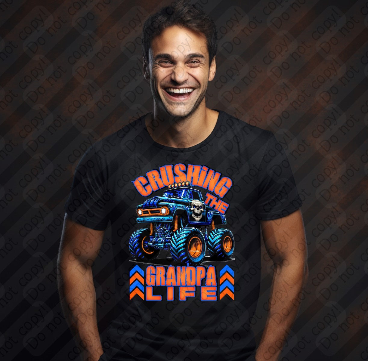 06-131 Crushing the Grandpa life tee