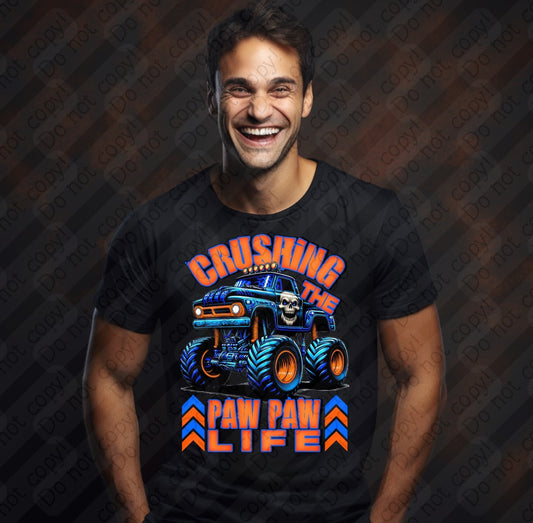 06-137 Crushing the Paw Paw life tee
