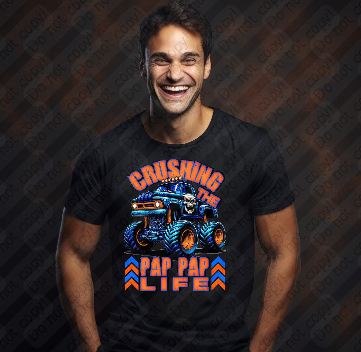 06-139 Crushing the Pap Pap life tee