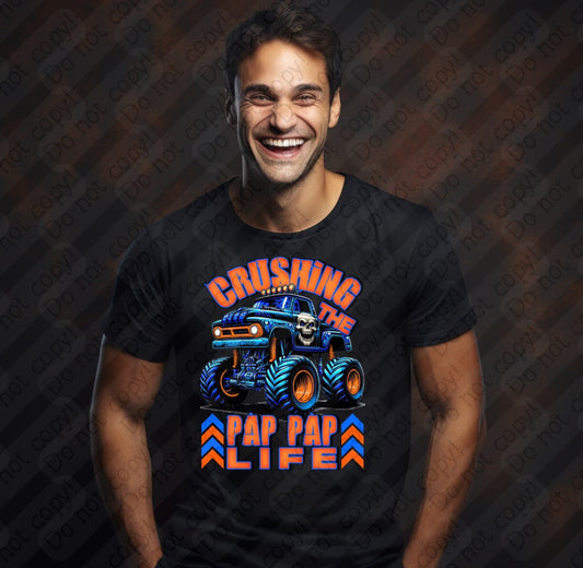 06-139 Crushing the Pap Pap life tee