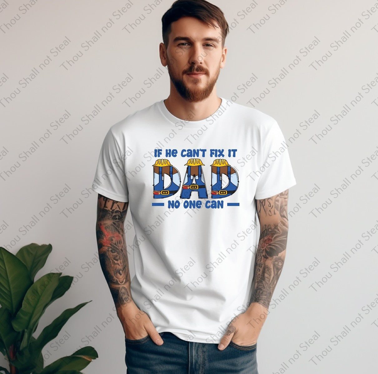 06-145 If he can_t fix it (Choose One) tee