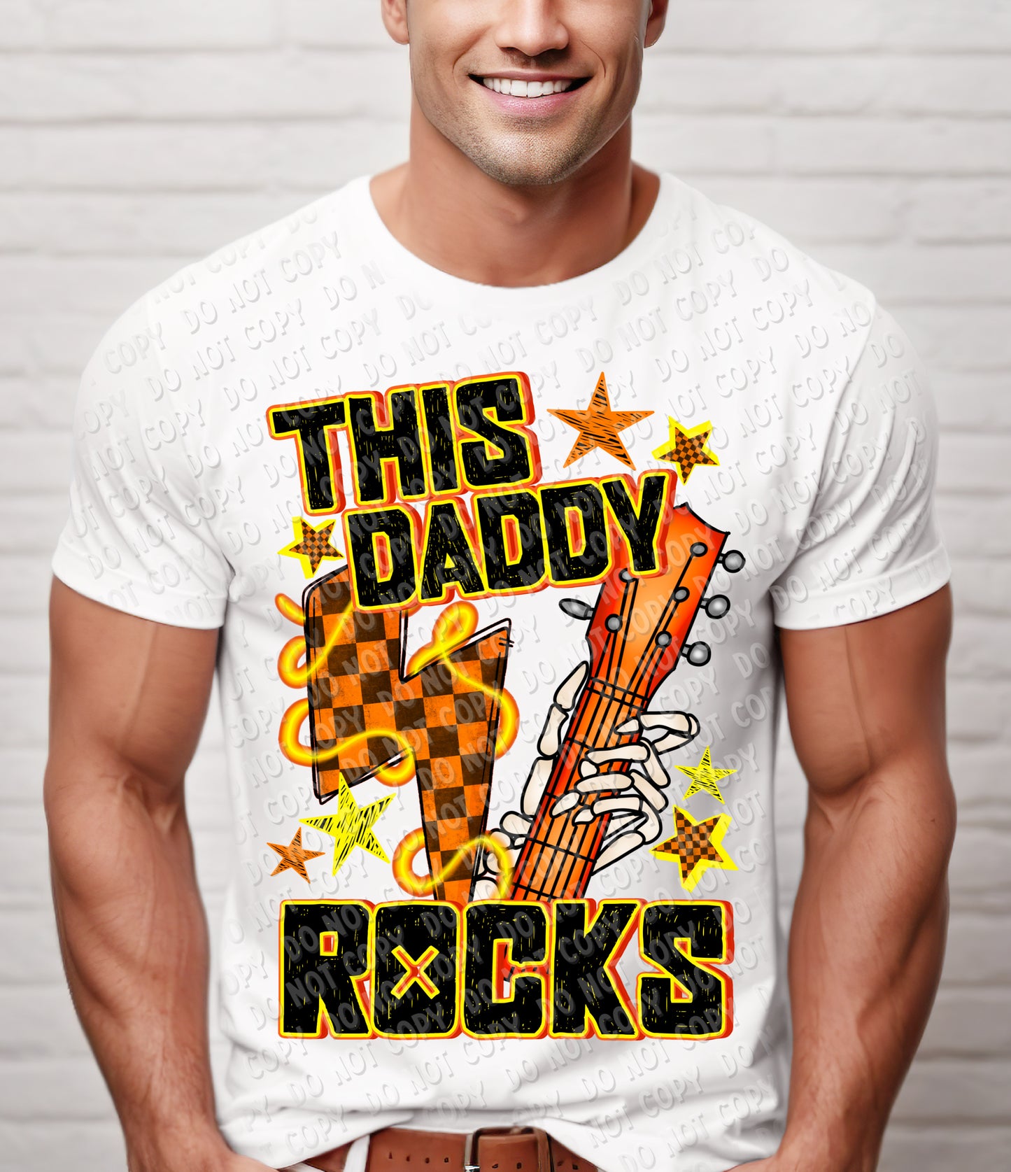 06-27 This Daddy Rocks Completed Tee