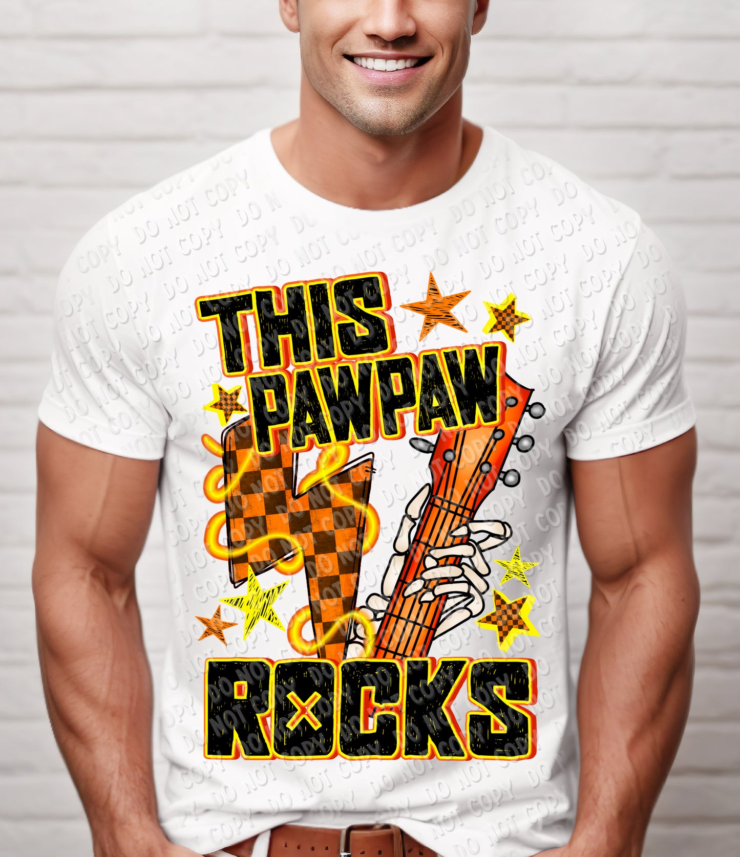 06-32 This PawPaw Rocks Completed Tee