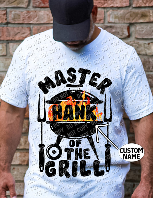 06-64 Master of the Grill - Custom Tee