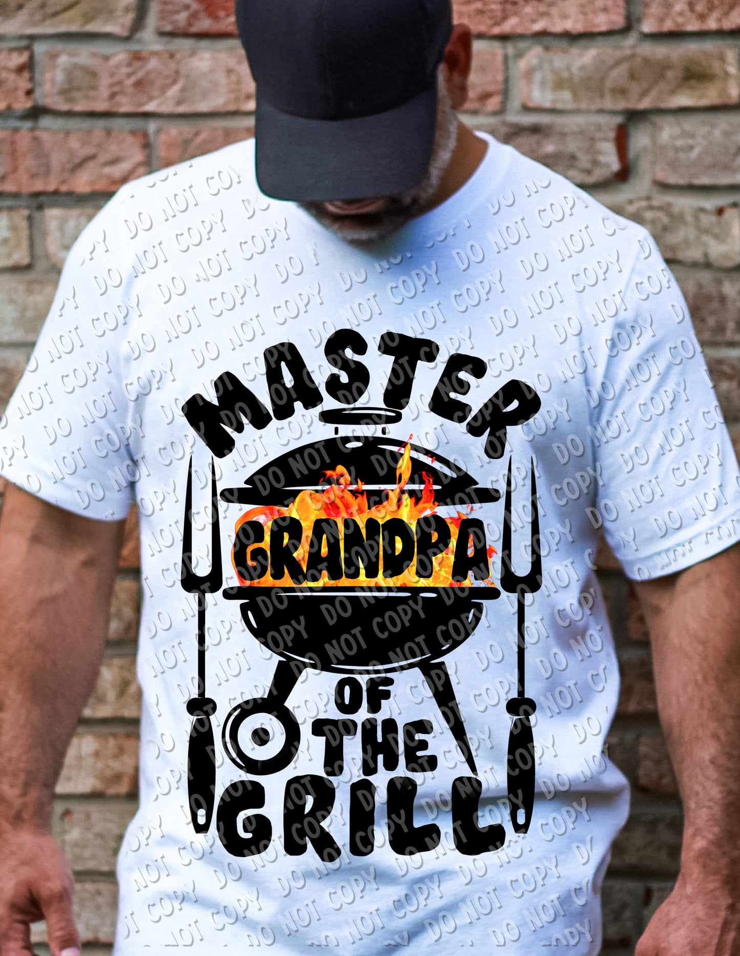 06-68 Master of the Grill - Grandpa Tee