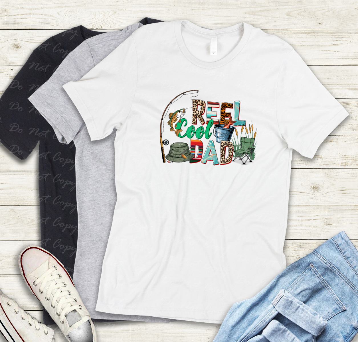 06-77 Reel Cool Dad tee