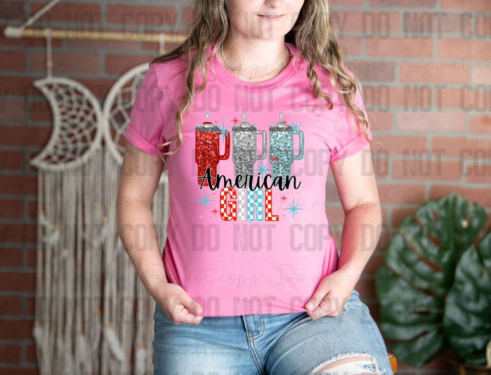 07-112 American Girl Completed Tee