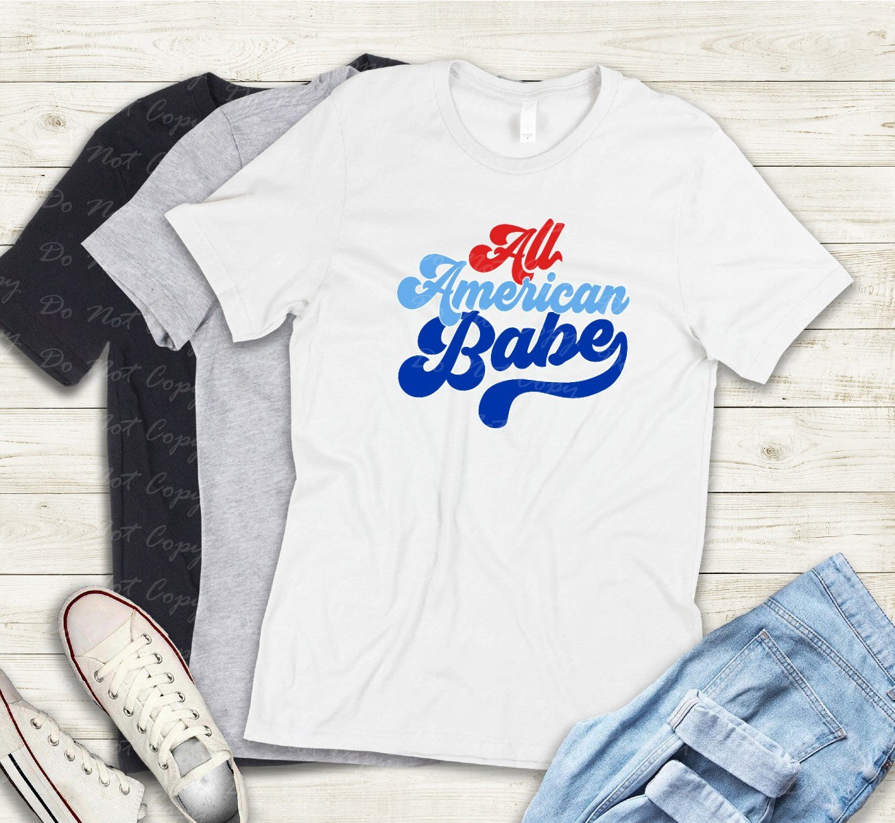 07-14 All American Babe Tee