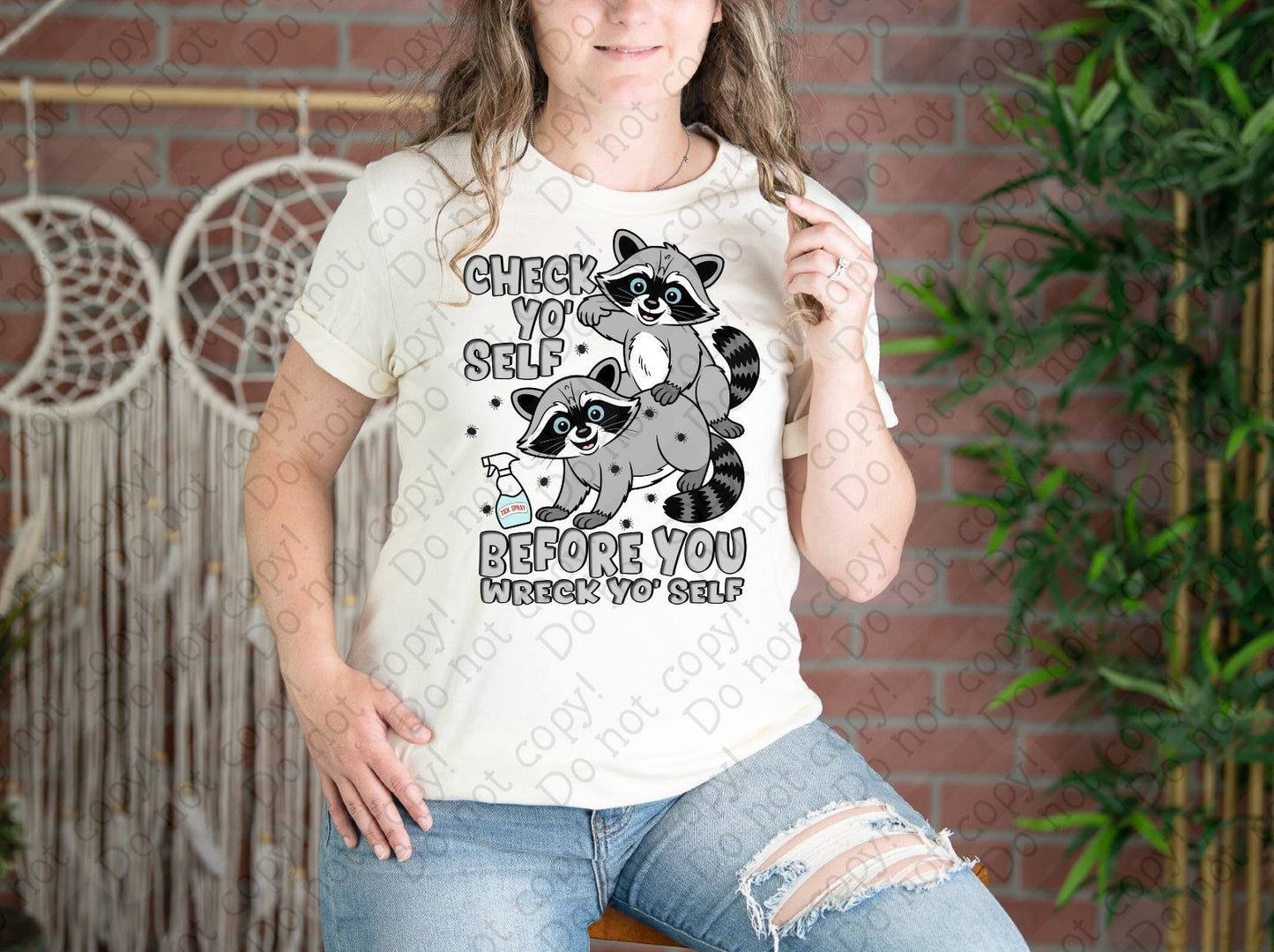 07-247 Check Yo_ Self Tee