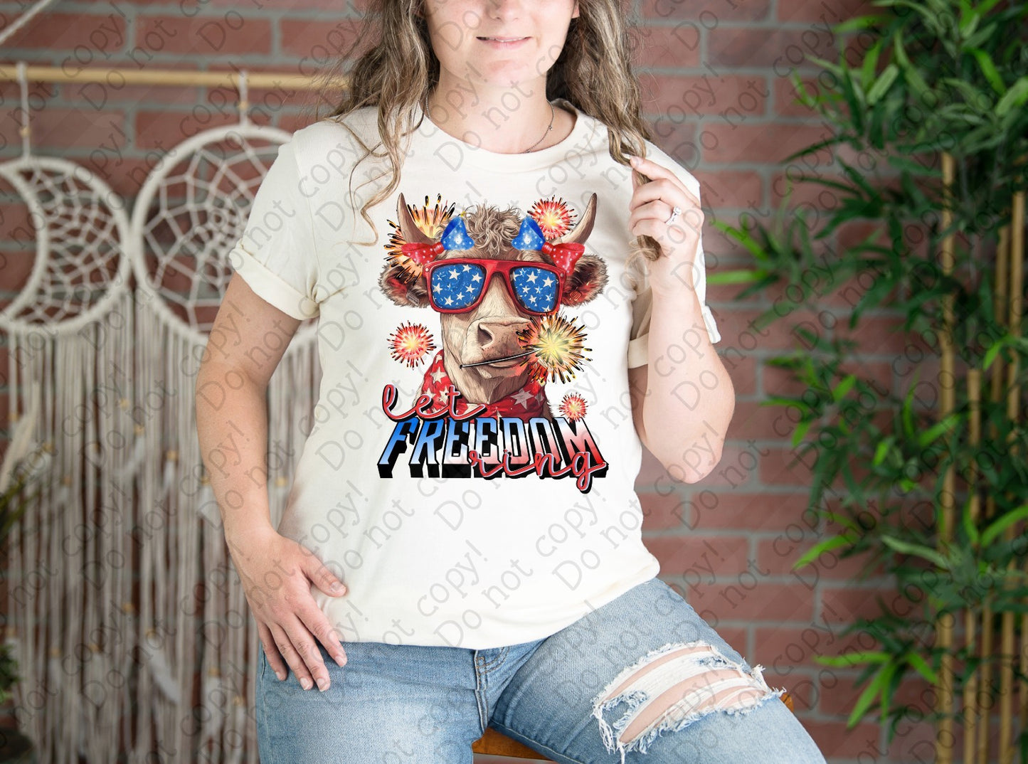07-249 Let Freedom Ring Tee