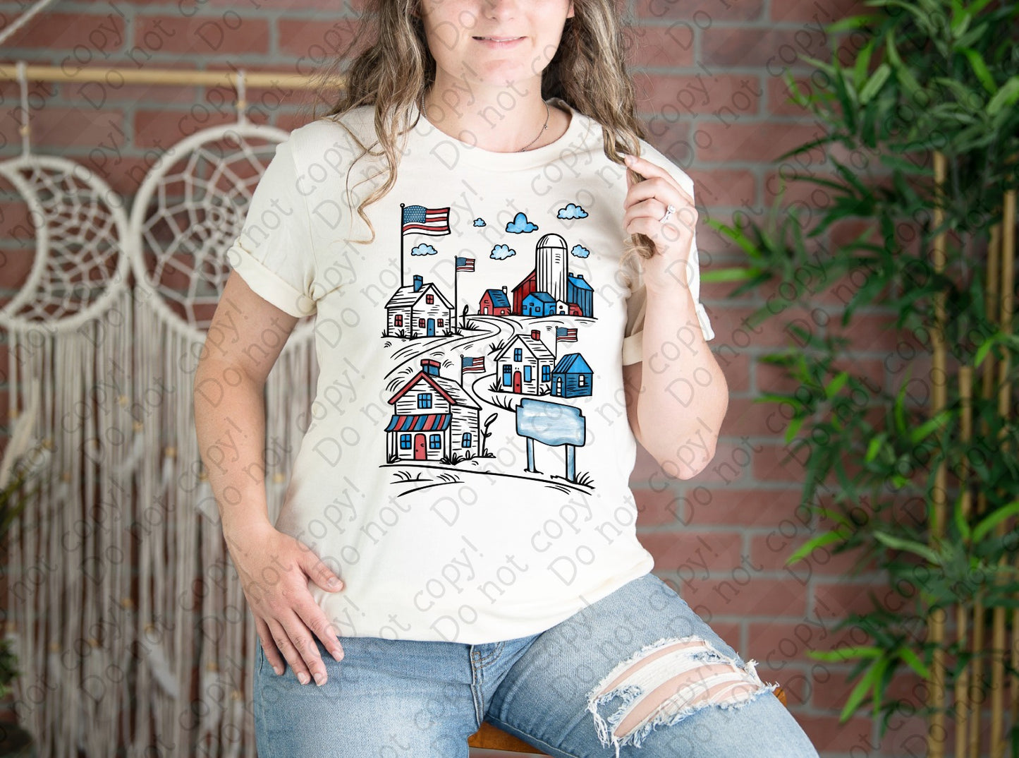 07-252 Small_Town_USA Tee