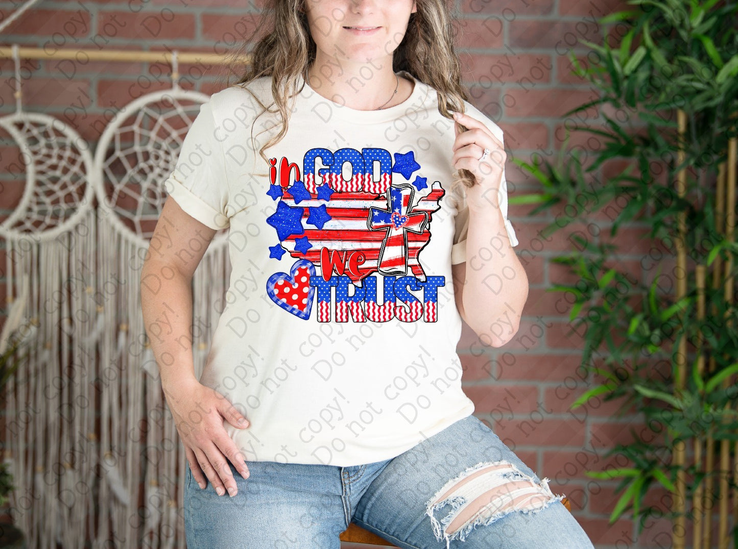 07-254 In God We Trust Tee