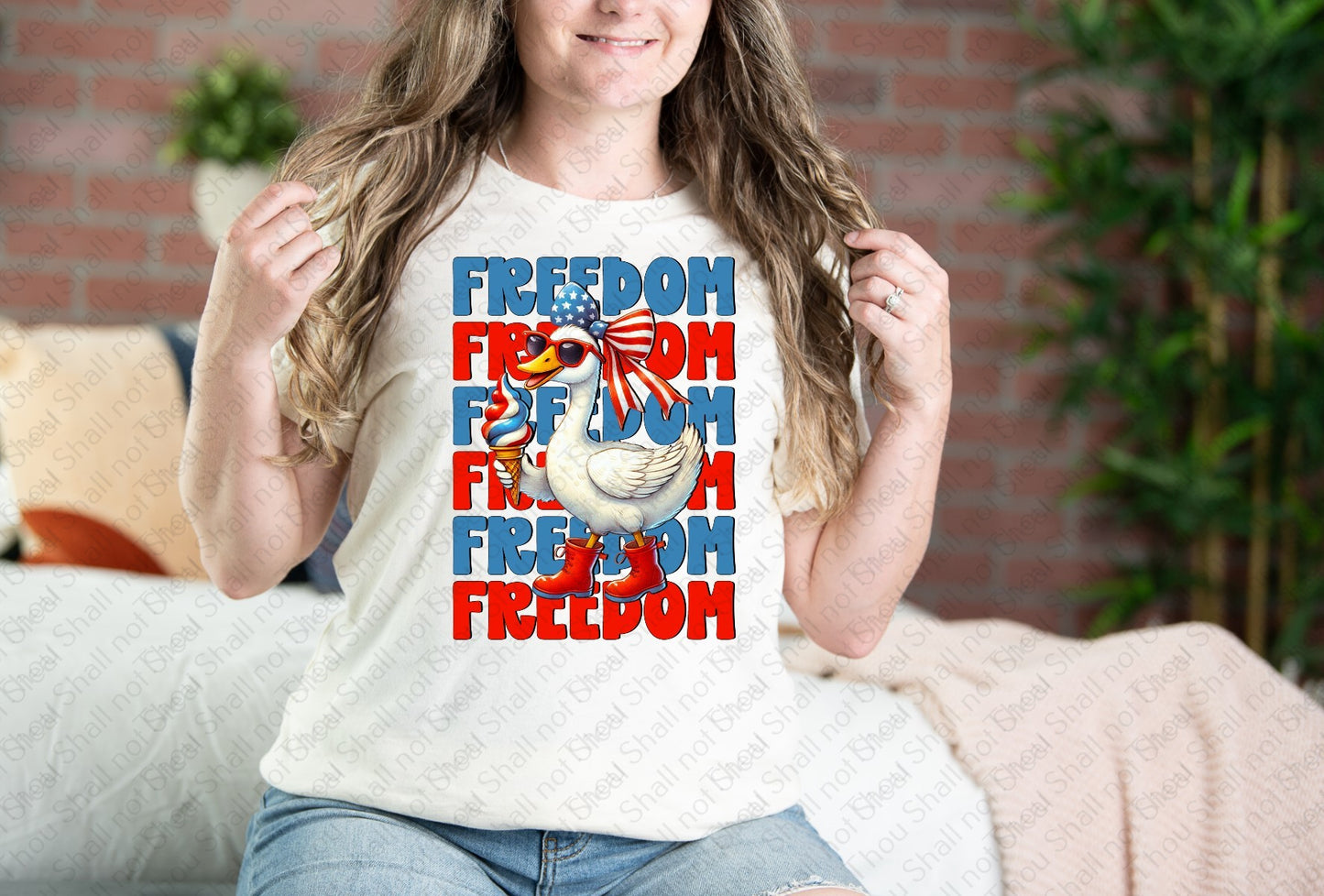 07-257 Freedom Goose tee