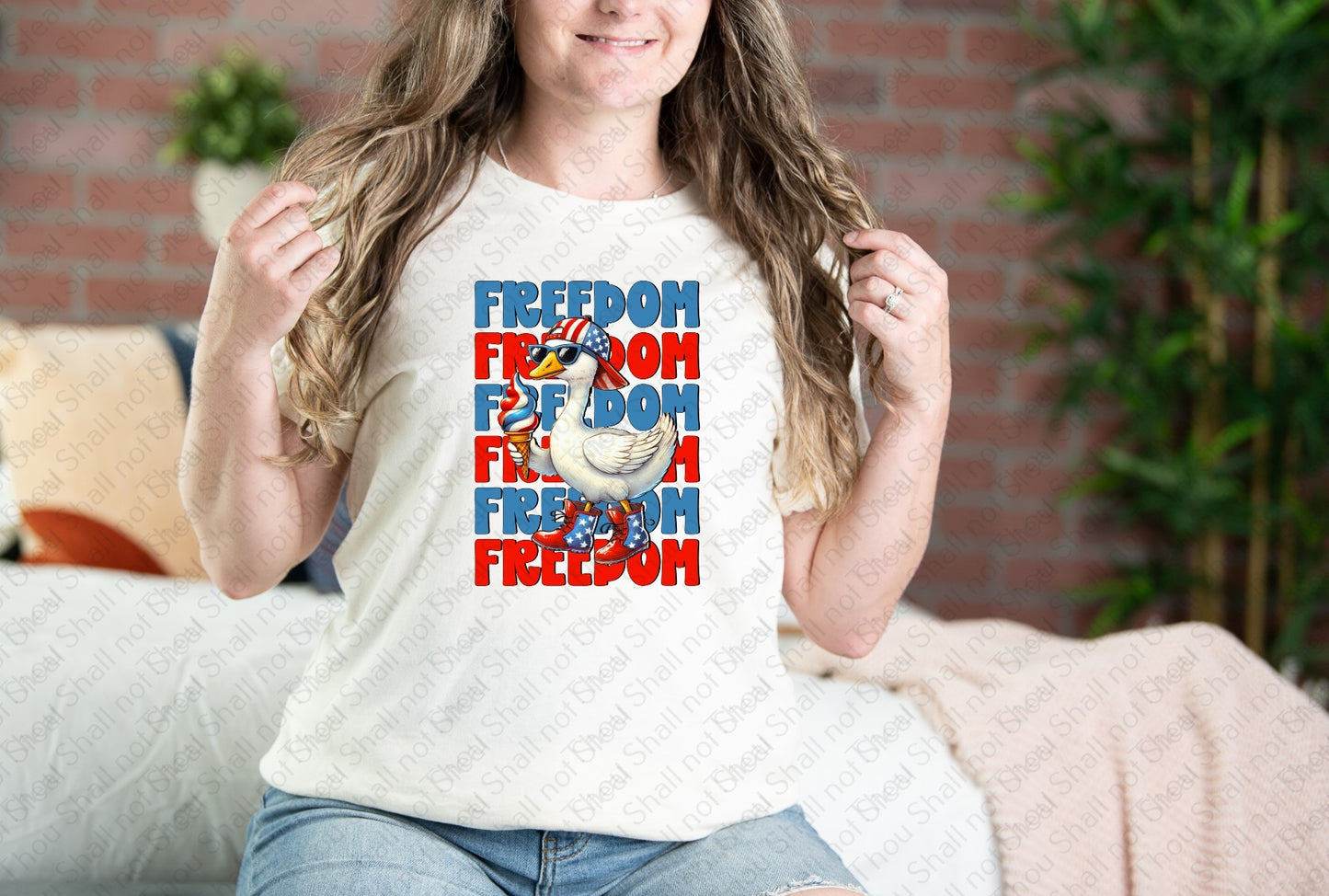 07-257 Freedom Goose tee