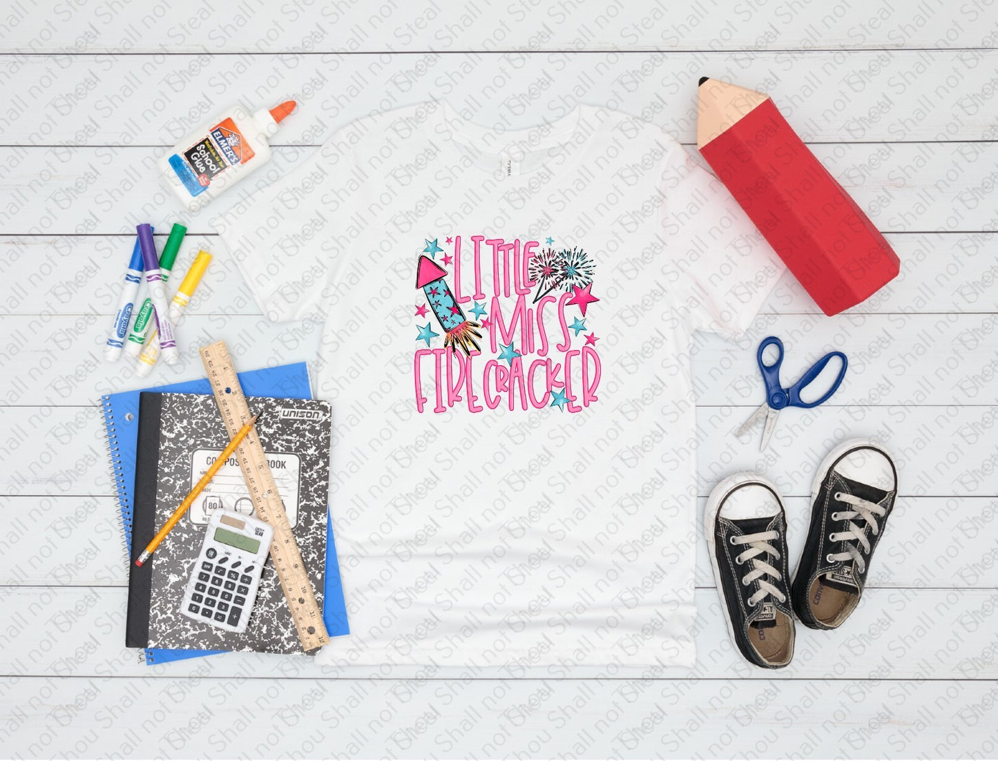 07-270 Little Firecracker tee