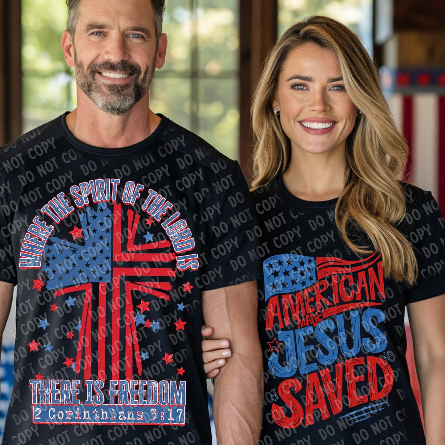 07-95 Where the Spirit of the Lord is, There is Freedom - Colored Tee