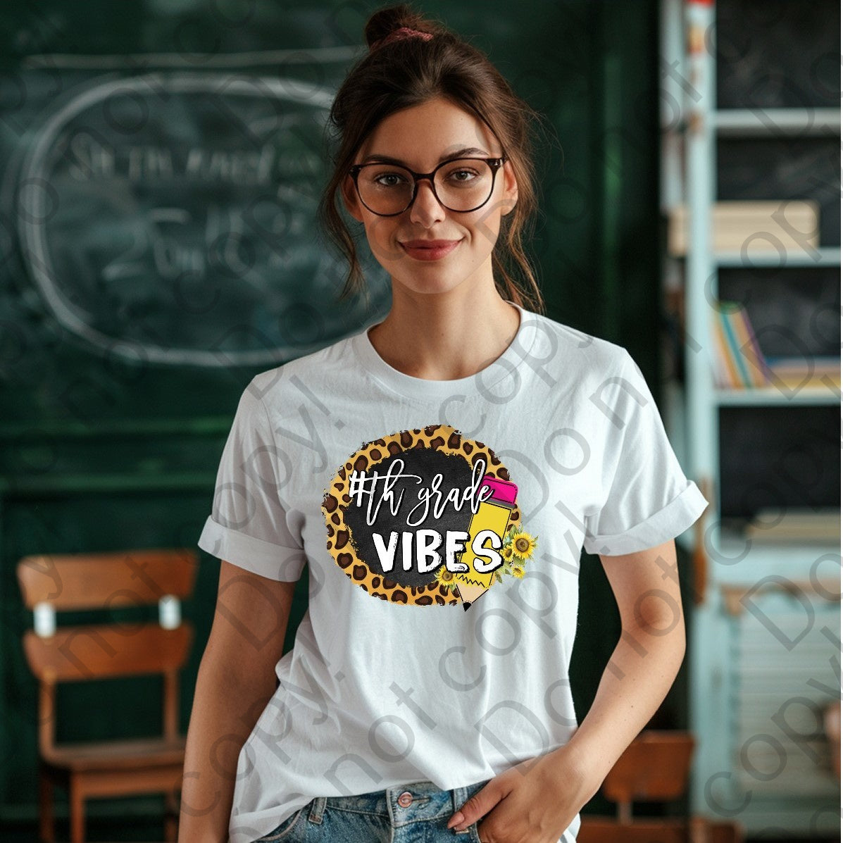 08-113 4th Grade Vibes Tee