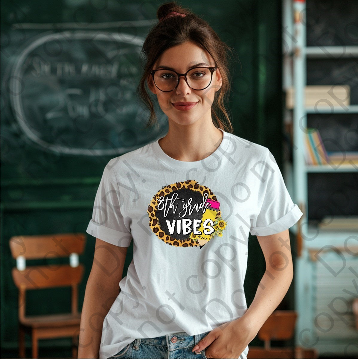 08-117 8th Grade Vibes Tee