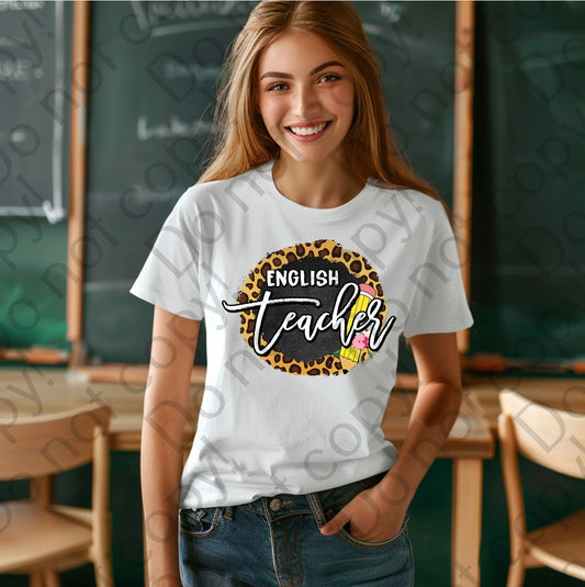 08-120 English teacher Tee