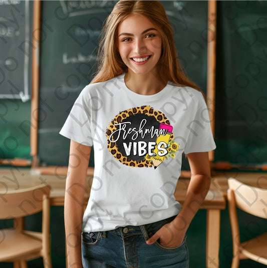08-124 Freshman Vibes Tee