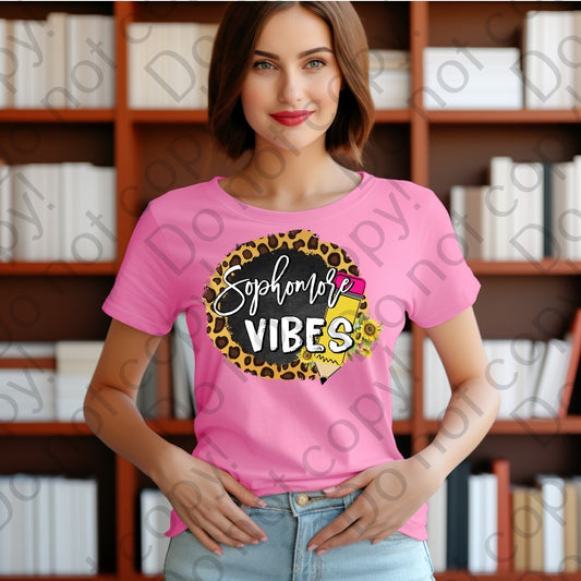 08-138 Sophomore Vibes Tee