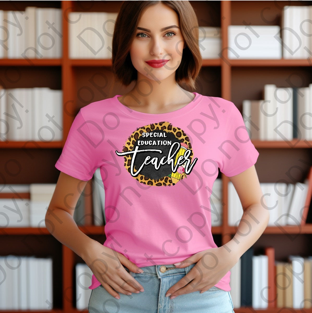 08-139 Special Education teacher Completed Tee