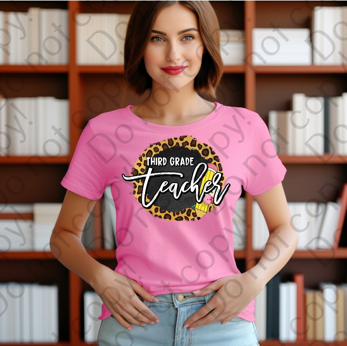 08-140 Third grade teacher Tee