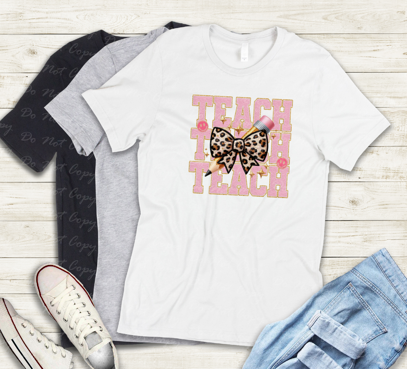 08-160 Teach stack tee