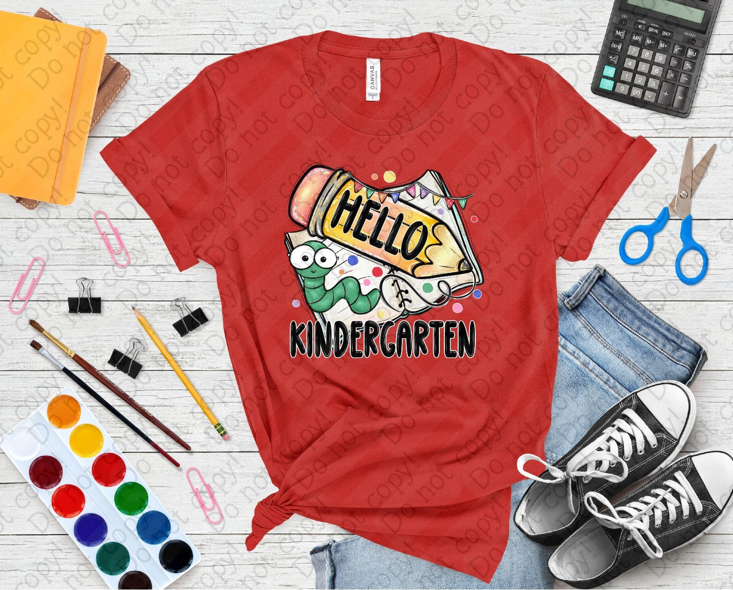 08-164 Hello (Choose your Grade) tee