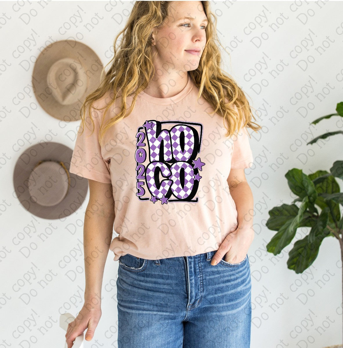 08-194 2025 Checkered HOCO (2 of 2) tee