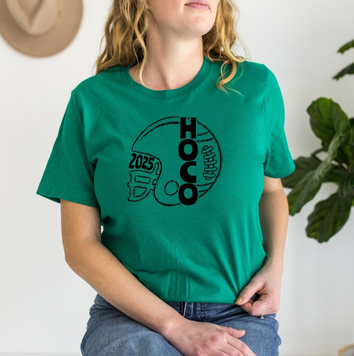 08-200 HOCO Football Helmet Mashup tee