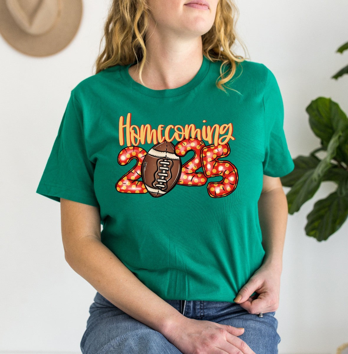 08-202 Homecoming Polka Dot tee