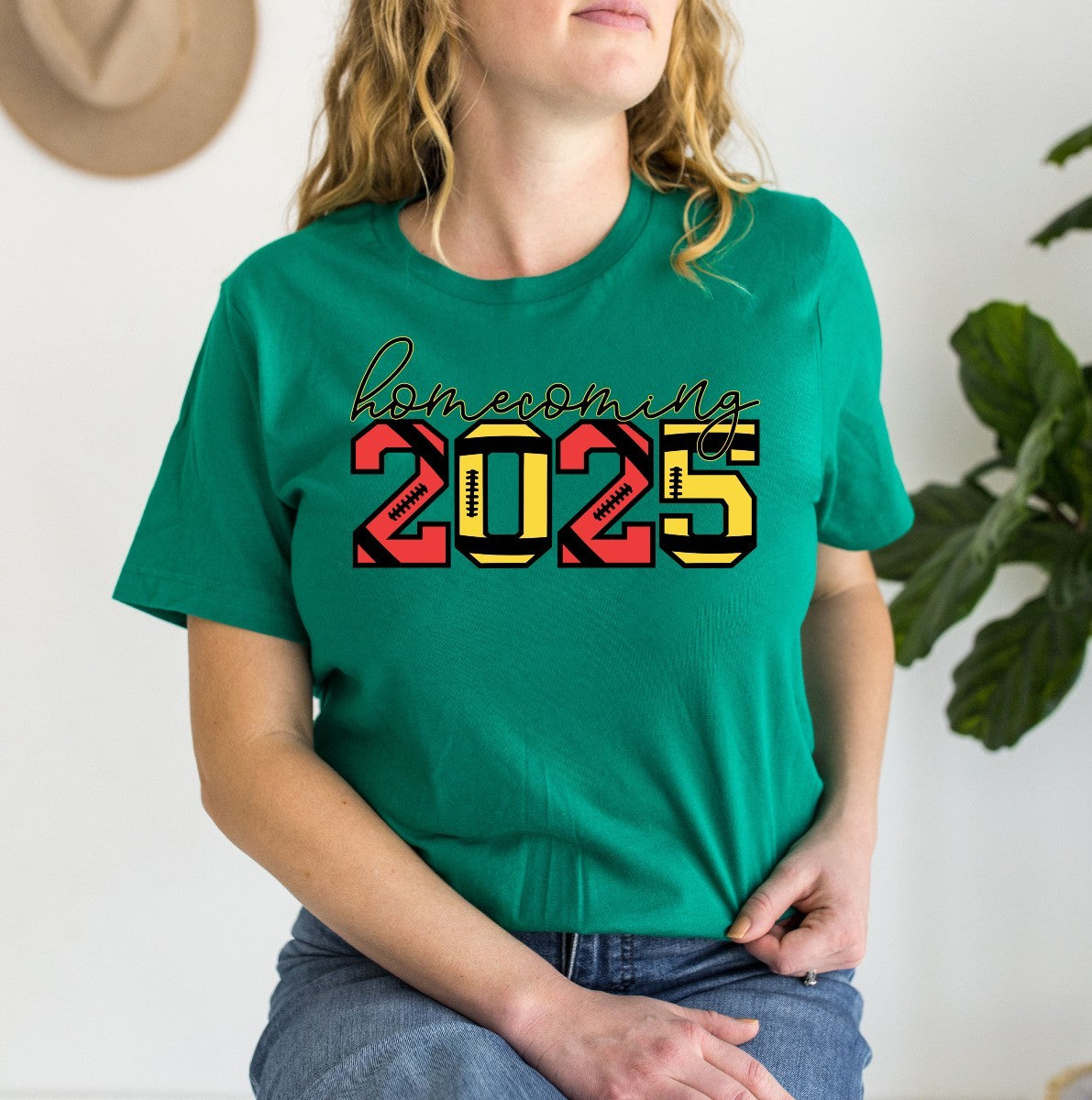 08-205 Homecoming 2025 - Football numbers tee